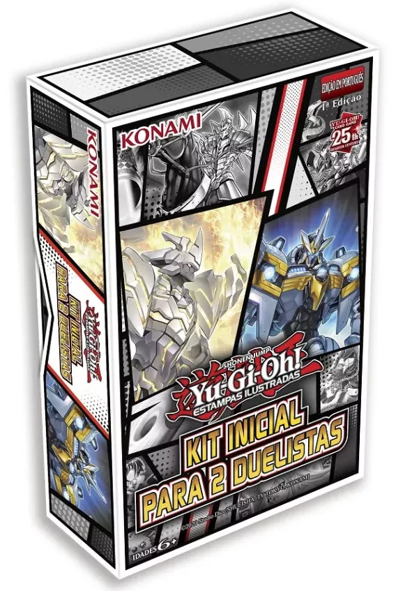 Kit Inicial de Yu-Gi-Oh Estampas Ilustradas.