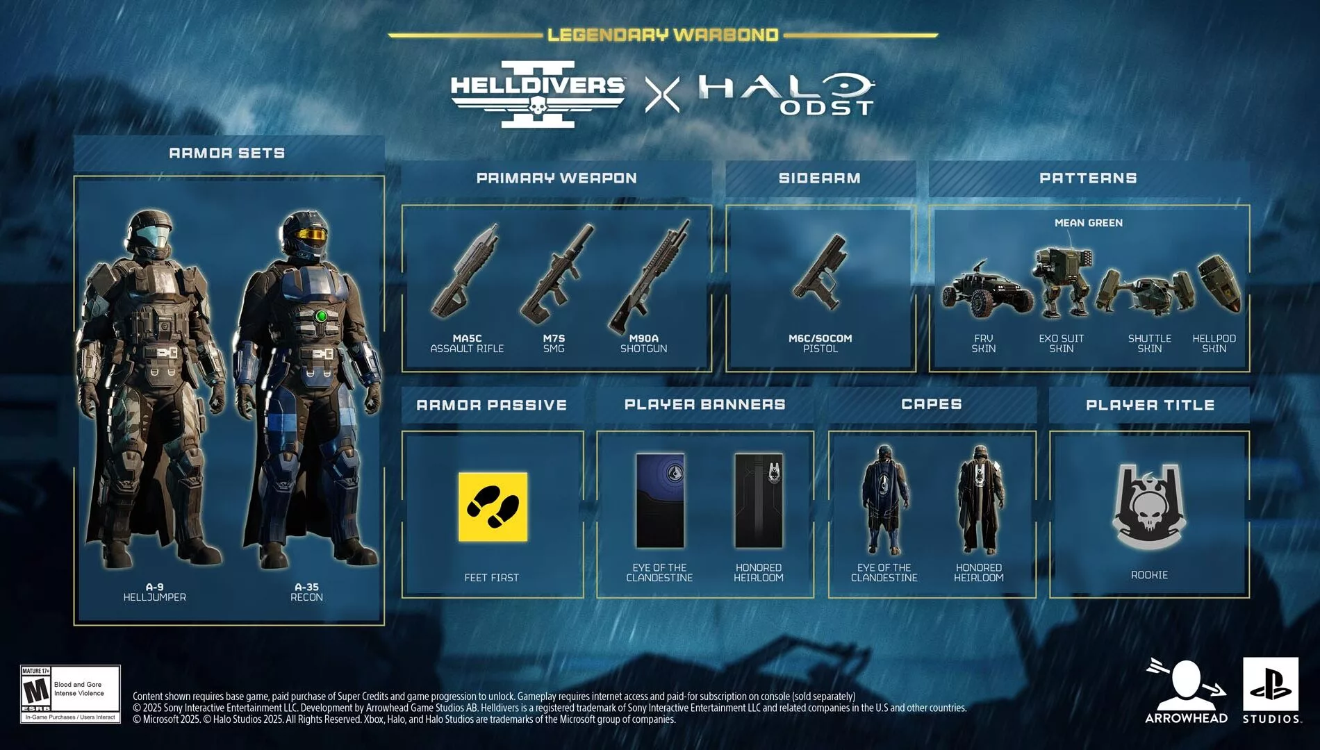 Conteúdos da nova atualização de Helldivers II - Imagem: Arrowhead