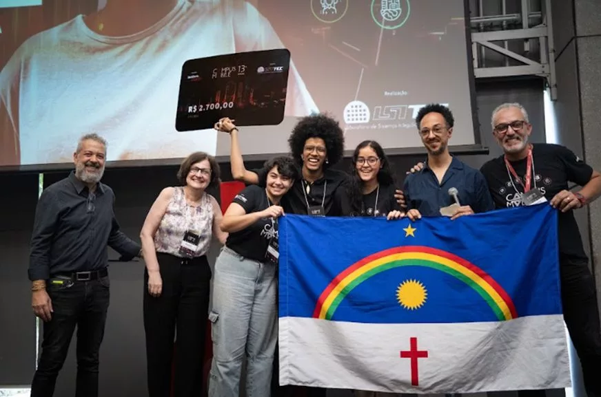 Registro da cerimônia de anúncio dos finalistas da 13ª edição de Campus Mobile, em São Paulo.
