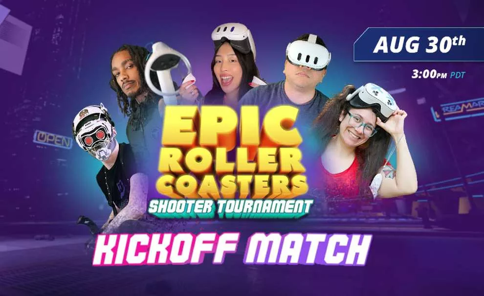 Epic Roller Coasters terá evento com influenciadores internacionais