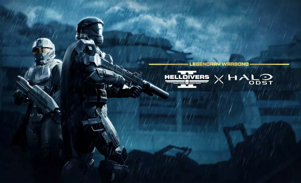 Parceria entre Helldivers II e Halo