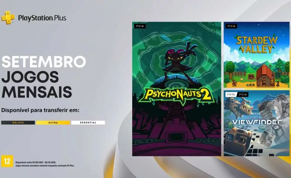 Psychonauts 2 é um dos jogos de setembro na ps plus