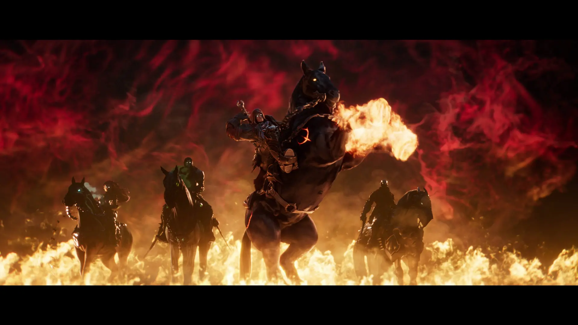 Os quatro cavaleiros do apocalipse reunidos pela primeira vez - Imagem: THQ Nordic