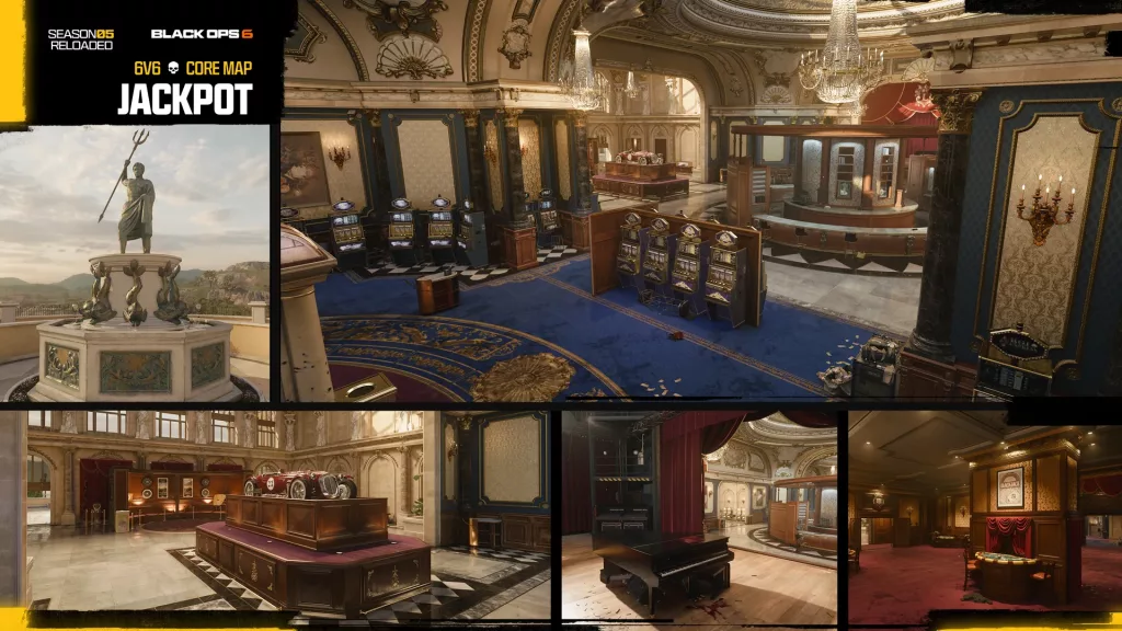 Imagens do novo mapa 6v6 Jackpot.