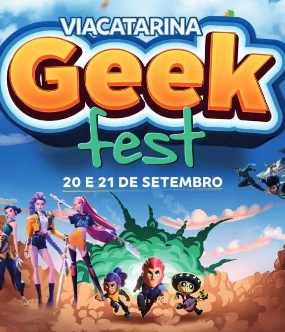 Via Catarina Geek Fest acontecerá neste fim de semana