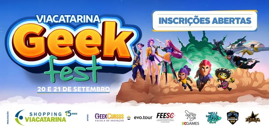 Via Catarina Geek Fest - Imagem: Divulgação