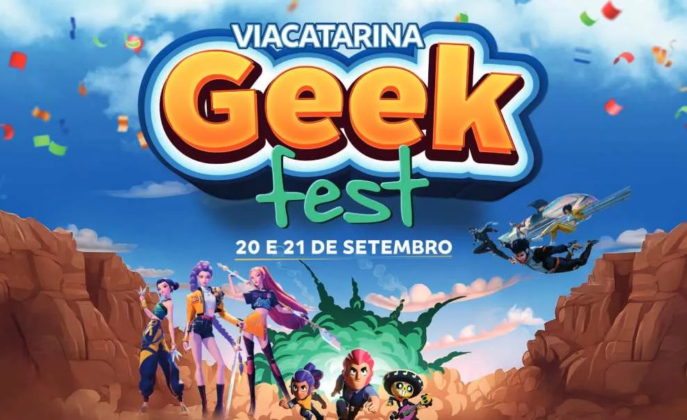 Via Catarina Geek Fest acontecerá neste fim de semana