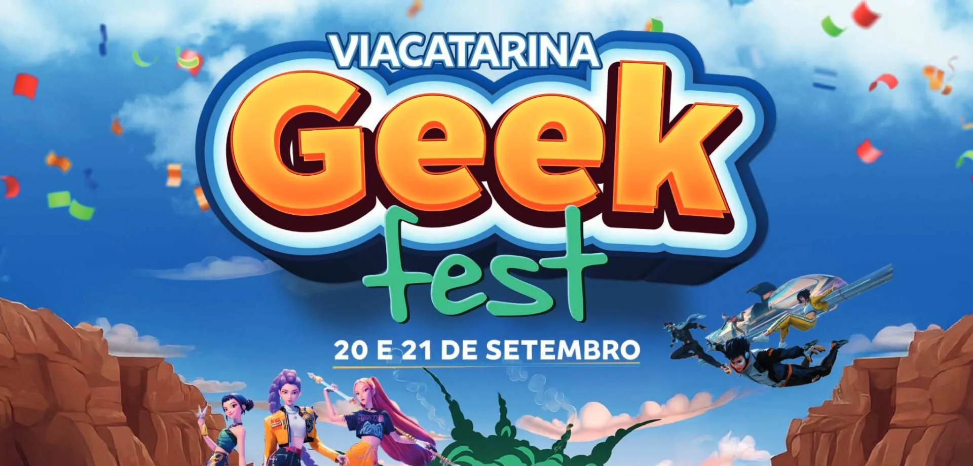 Via Catarina Geek Fest acontecerá neste fim de semana