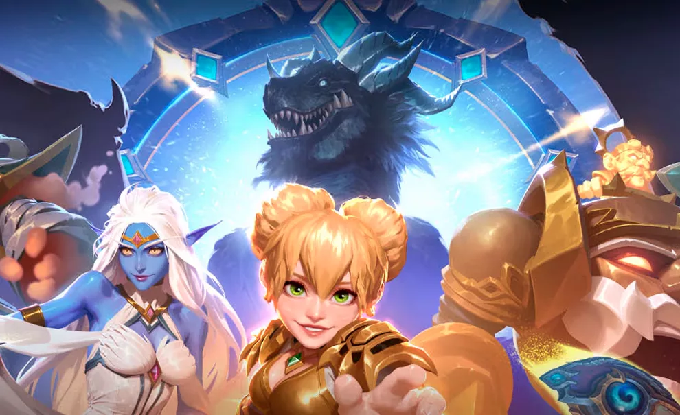 Crona e outros personagens Lendários em capa de Hearthstone e nova expansão Através dos Percursos Temporais.