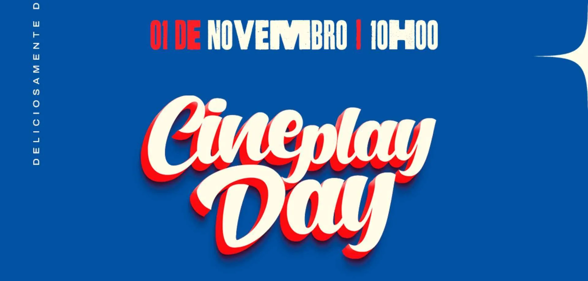 Cineplay Day acontecerá neste sábado (1)