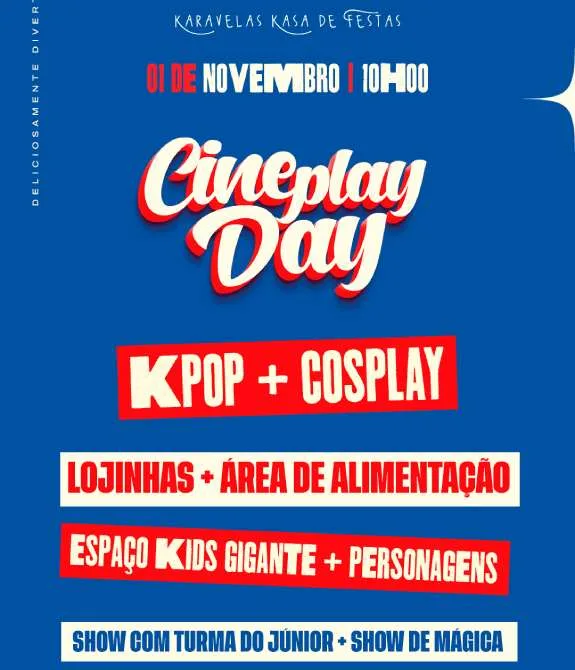 Cineplay Day acontecerá neste sábado (1)
