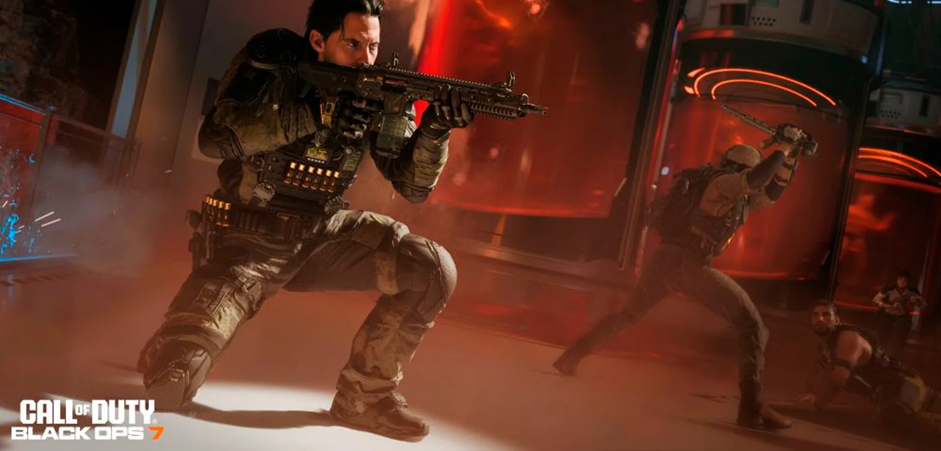 Personagens prontos para o combate em Call of Duty: Black Ops 7.