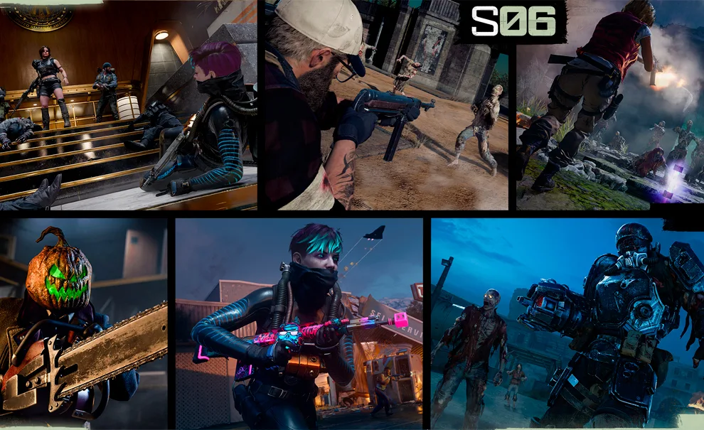 Várias Imagens de Call of Duty Black Ops 6 na Temporada 6 The Haunting.