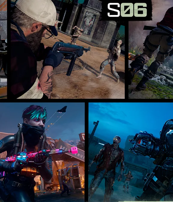 Várias Imagens de Call of Duty Black Ops 6 na Temporada 6 The Haunting.