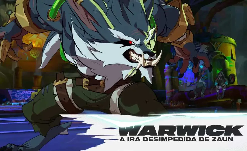 Warwick chega no 2XKO