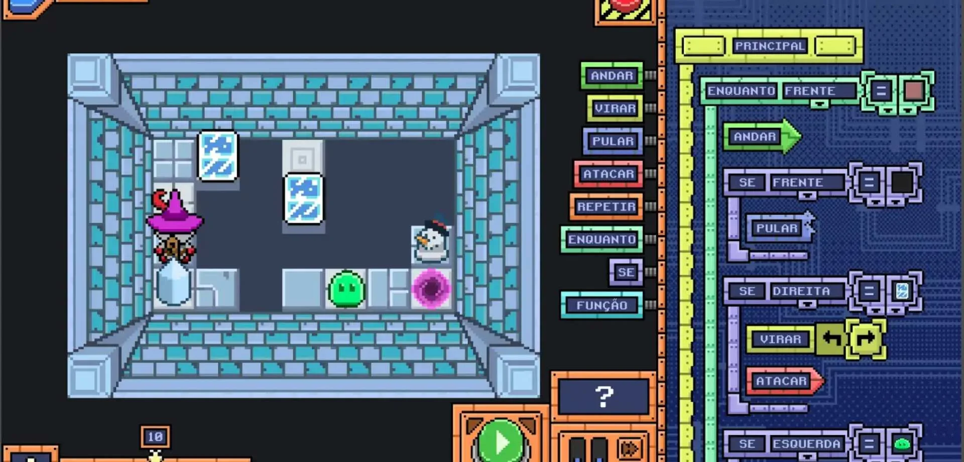 dungeon-bot é finalista no SBGames