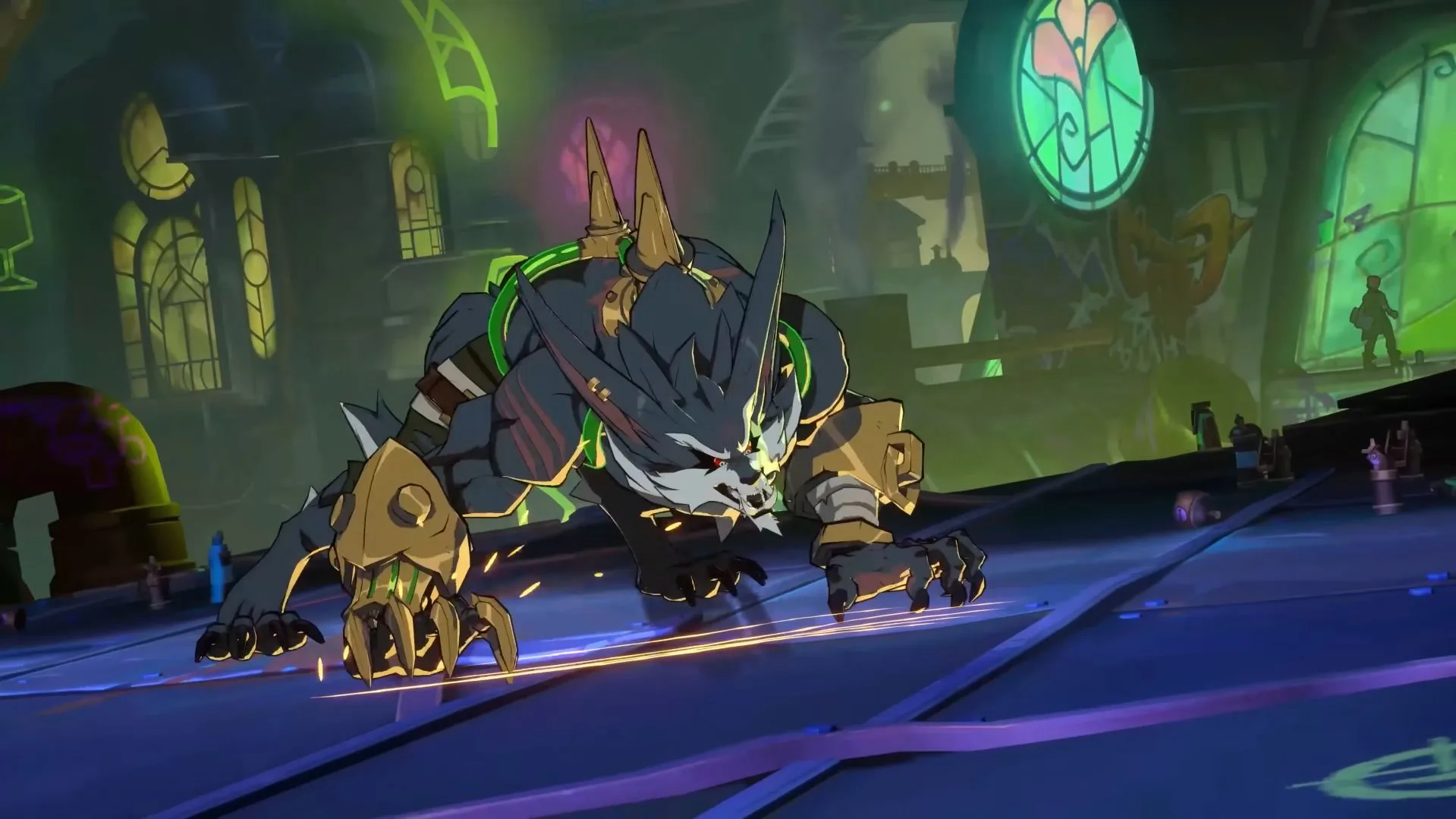 Warwick traz toda a sua natureza feroz para 2XKO