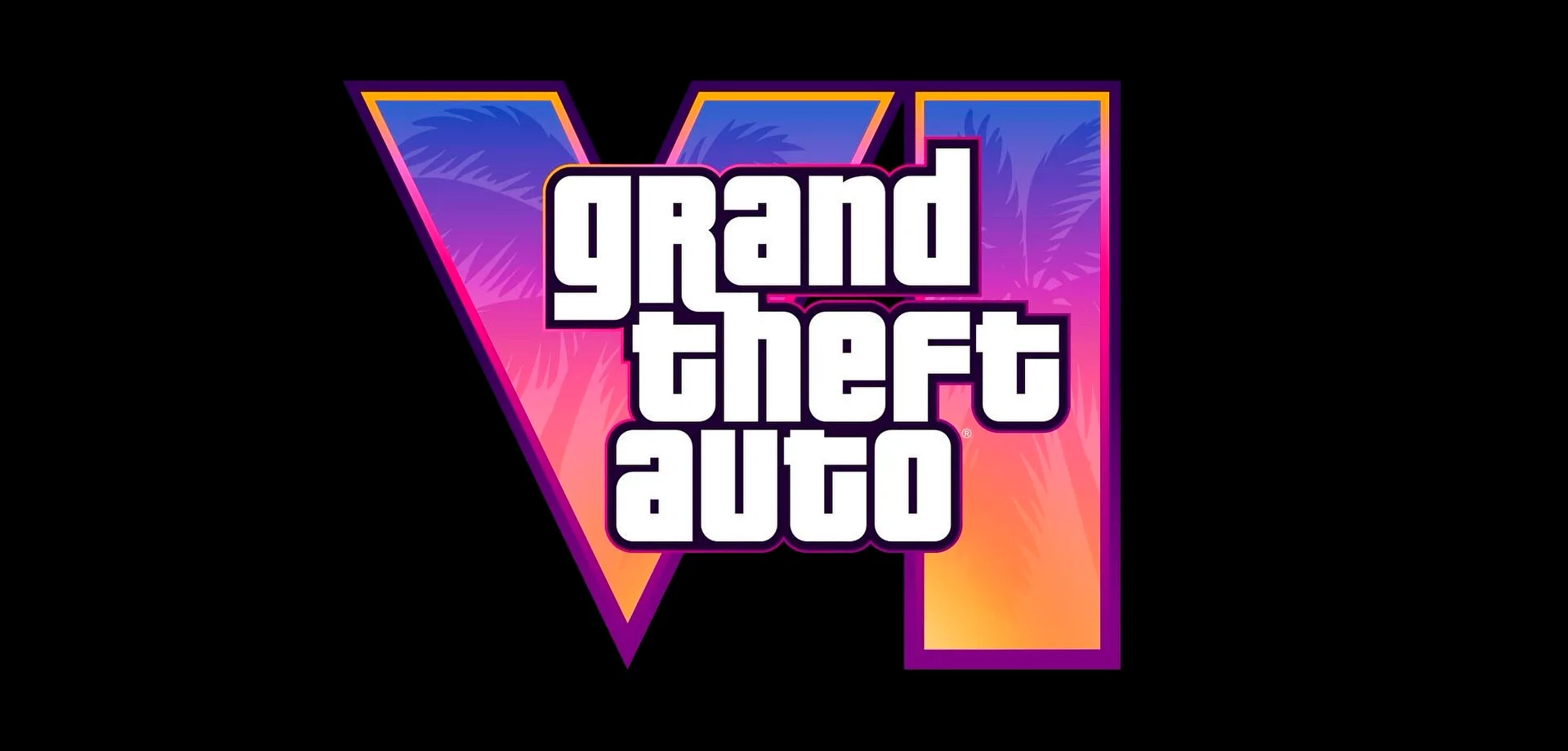 Logo Oficial de GTA VI durante notícias de adiamento oficial pela Rockstar Games via X.