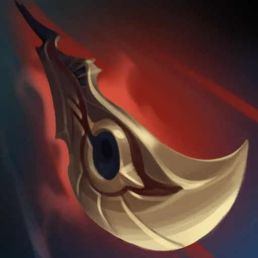 Ícone da Habilidade Q de Zaahen - A Glaive Darkin.