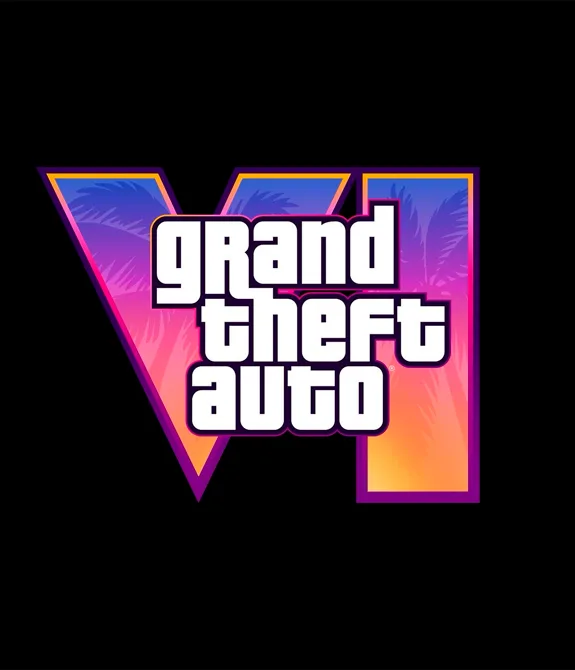 Logo Oficial de GTA VI durante notícias de adiamento oficial pela Rockstar Games via X.