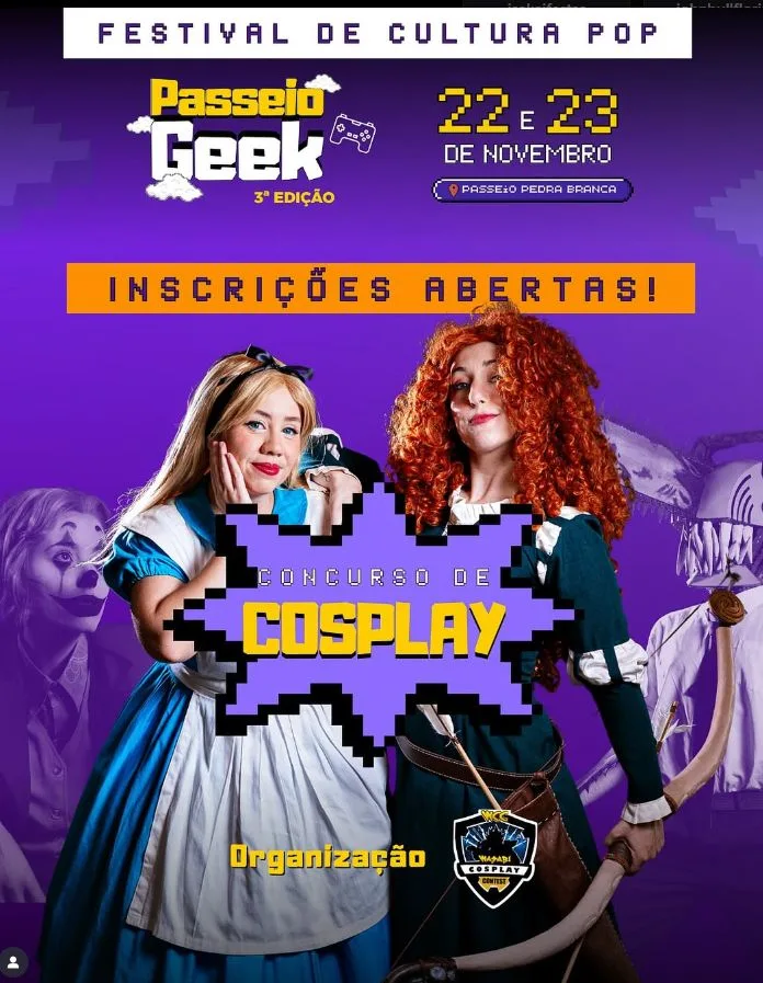 Concurso de Cosplay Passeio Geek