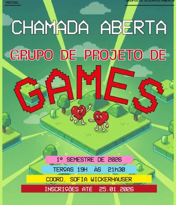 Projeto Marieta abre novas inscrições para grupos de desenvolvimento de games