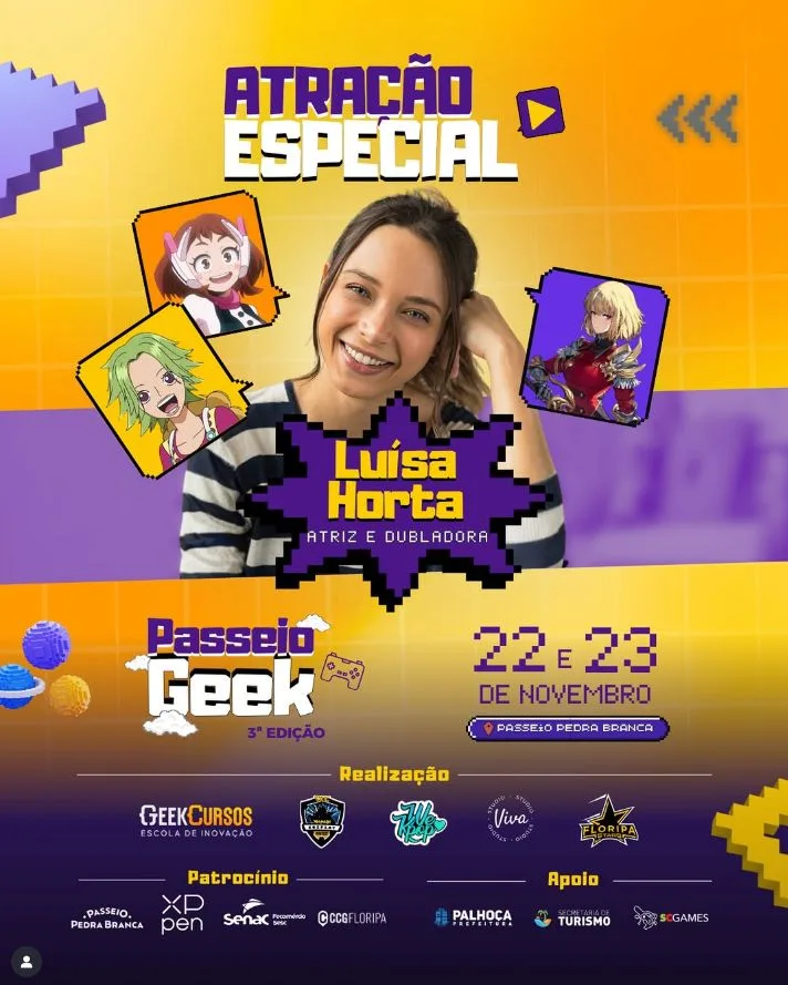 Luísa Horta estará presente no evento - Foto: Divulgação