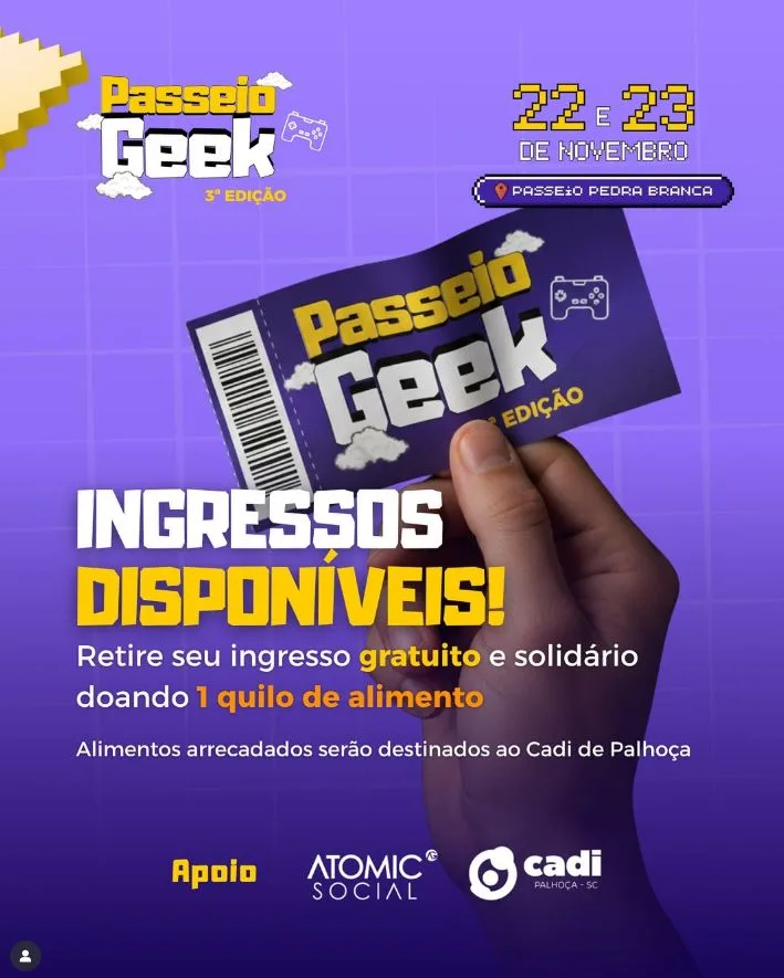 Ingressos já disponíveis - Foto: Divulgação