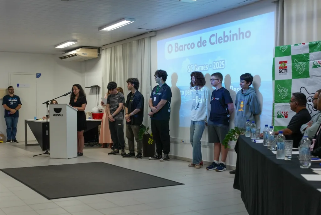 Discurso e apresentação do pojeto.