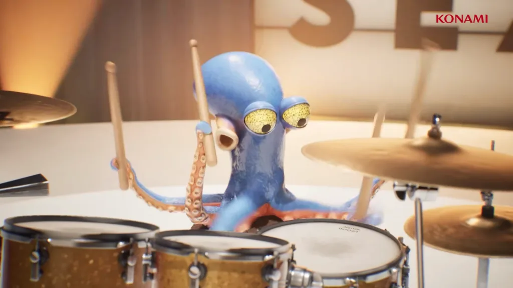 Polvo de Darwin's Paradox tocando bateria.