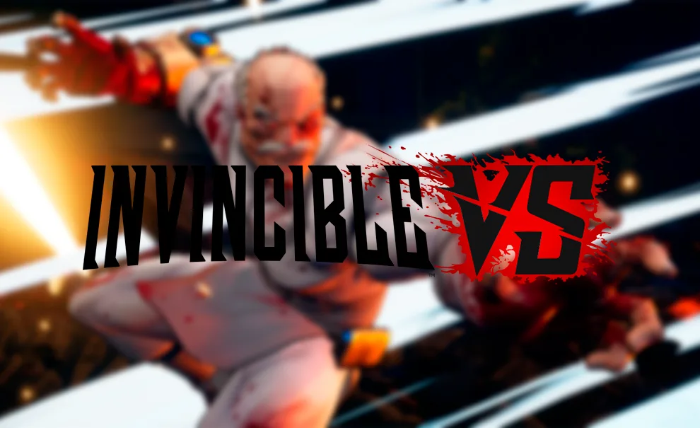 Imagem do personagem Conquista de Invincible VS pulando na tela.