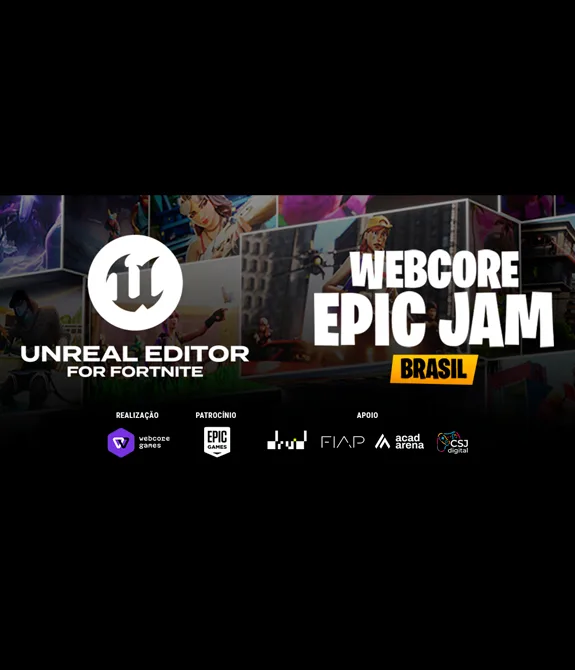 Informações sobre a Webcore EPIC Jam Brasil com empresas envolvidas.