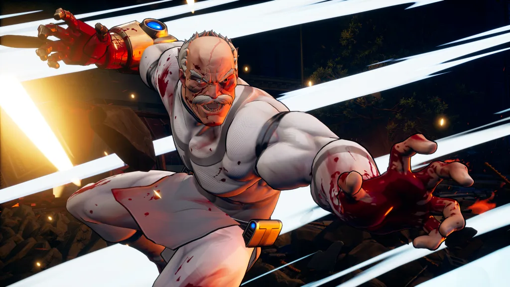 Imagem do personagem Conquista de Invincible VS pulando na tela.