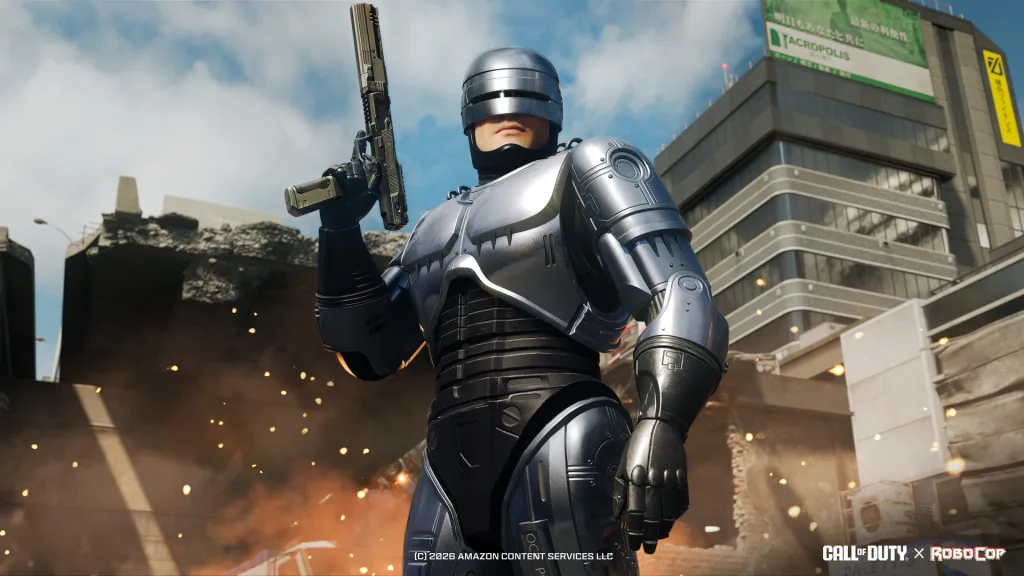 Robocop em Call of Duty.