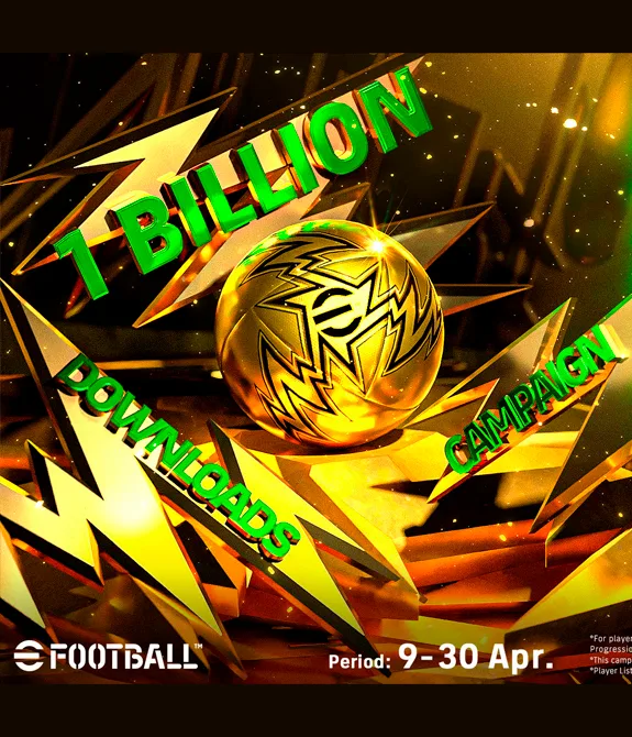 eFootball 1 bilhão de downloads Ronaldinho Gaúcho