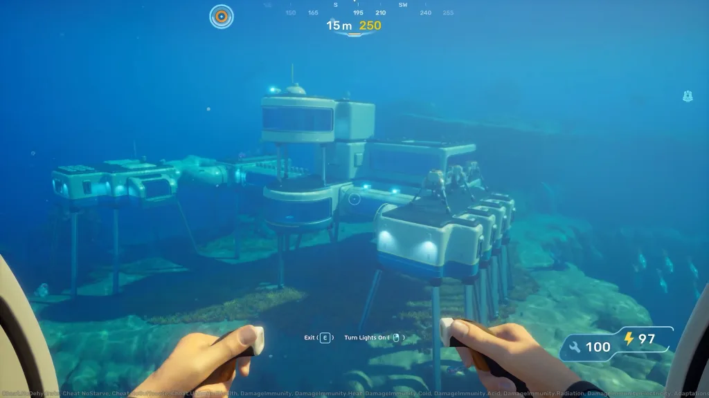 Construção subaquática em Subnautica 2.