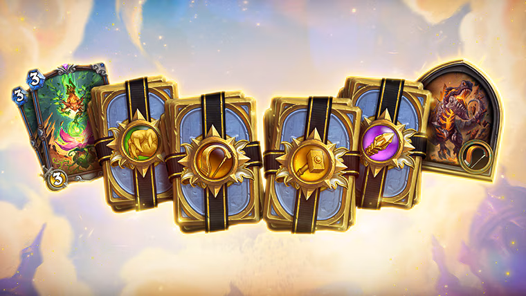 Pacotes de Hearthstone com Conjuntos de Classe