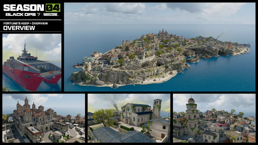 Imagem com detalhes de Fortune's Keep.