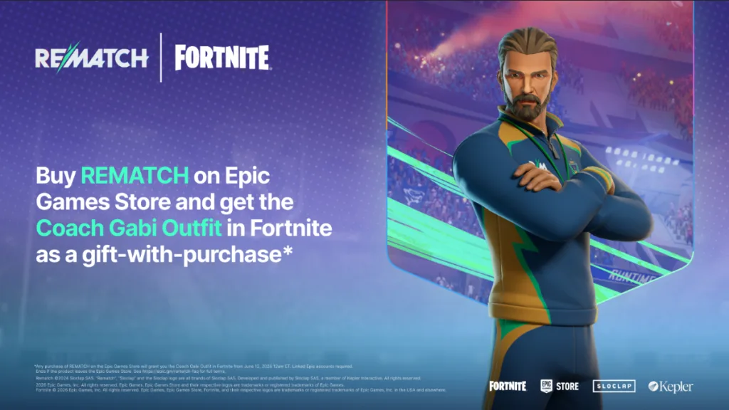 Imagem de Coach Gabi no Fortnite.