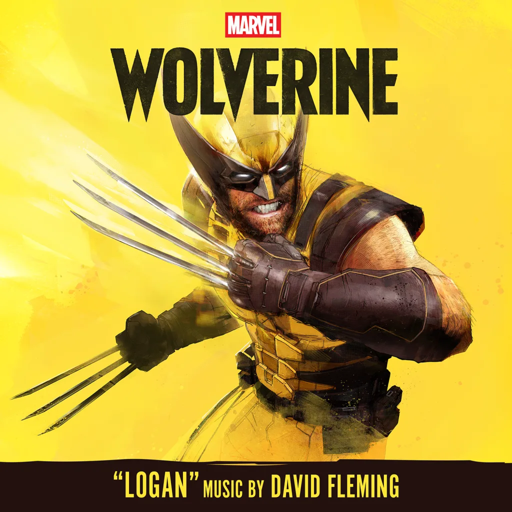 Capa de Trilha sonora de Marvel's Wolverine com músicas por David Fleming.