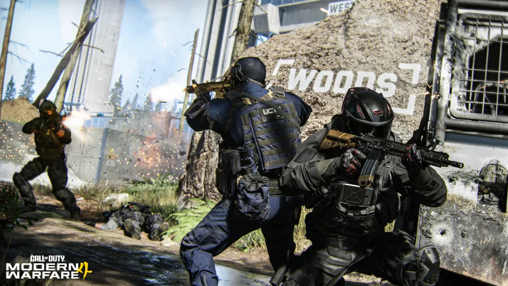 Operadores em combate entre zonas do Kill Block.