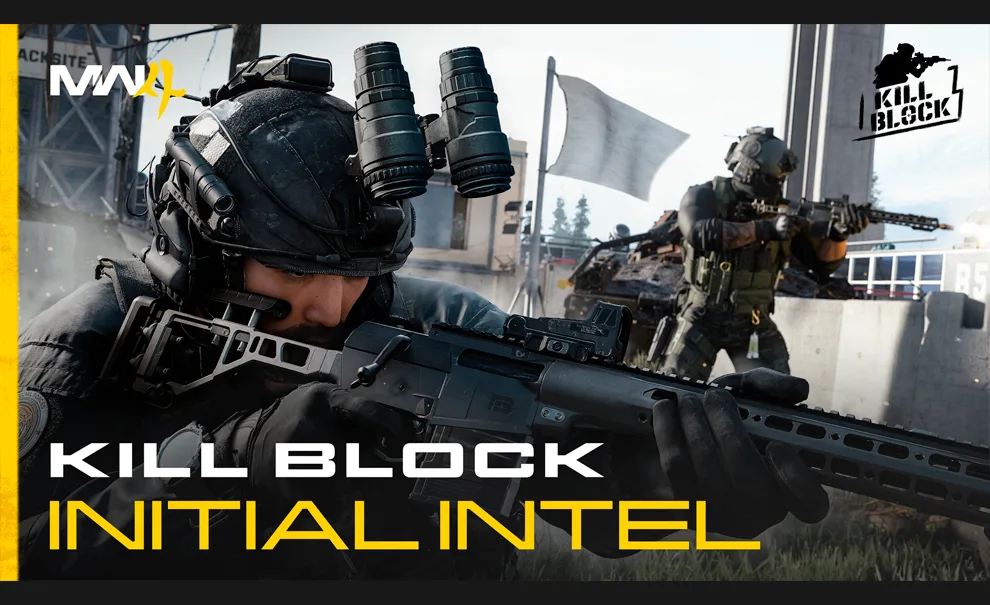 Operadores de Call of Duty Modern Warfare 4 em local do novo modo Kill Block