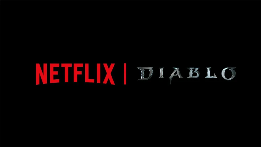 Imagem da colaboração netflix e Diablo.