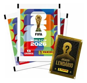Figurinhas da FIFA WORLD CUP 2026 (Imagem: Divulgação).