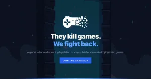 Stop Killing Games Movement (Imagem: Divulgação).